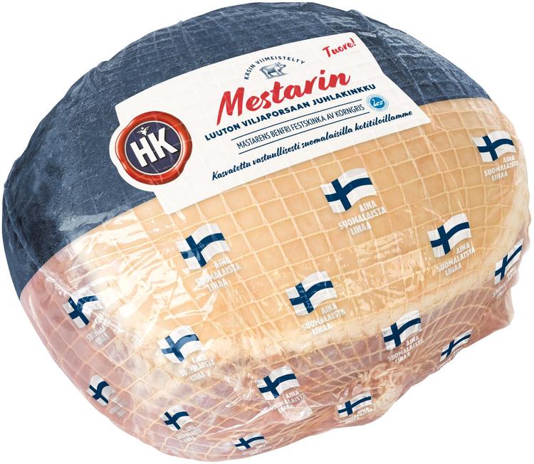 HK Mestarin Juhlakinkku tuoresuolattu luuton 3,0-4,5 kg