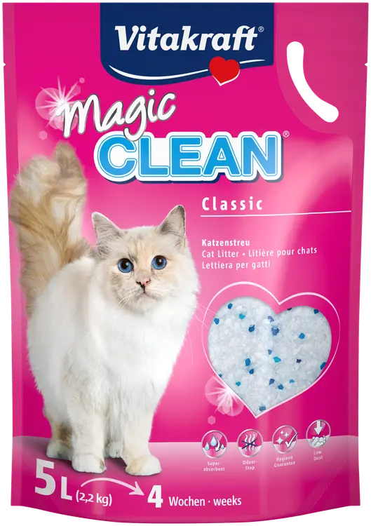 Vitakraft Magic Clean Kristallihiekka 5l