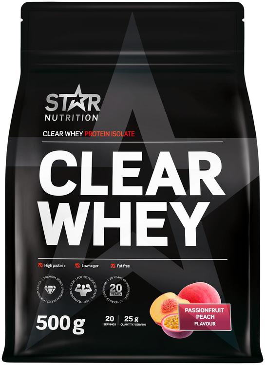 Star Nutrition Clear Whey Passionfruit Peach 500g