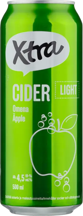 Xtra omenasiideri light 4,5% 0,5l tlk