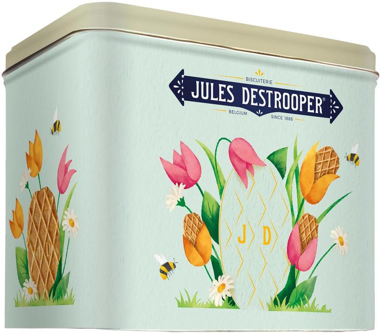 Jules Destrooper Jules Easter (Tin) 233g, Butter Crisps voikeksi