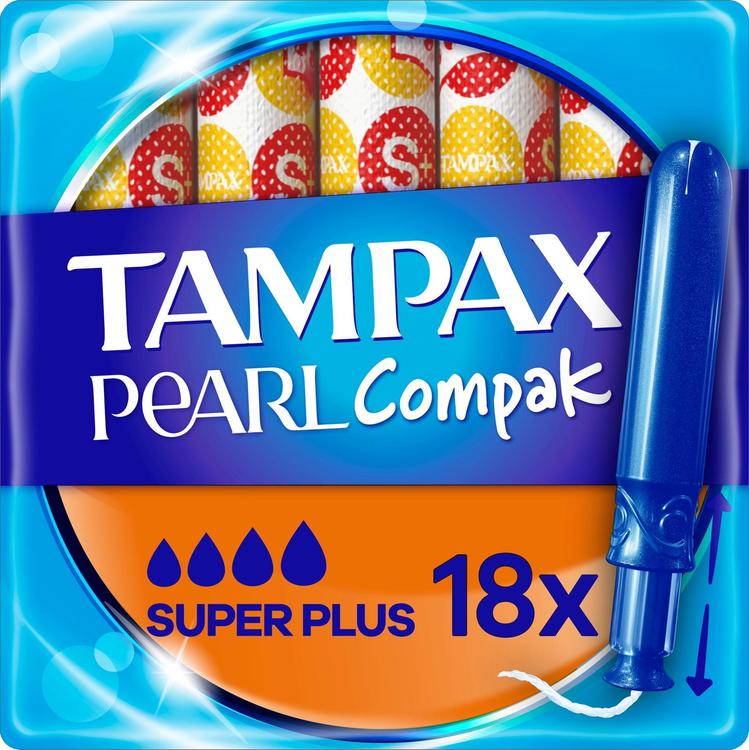 Tampax 18kpl Compak Pearl Super Plus tamponi