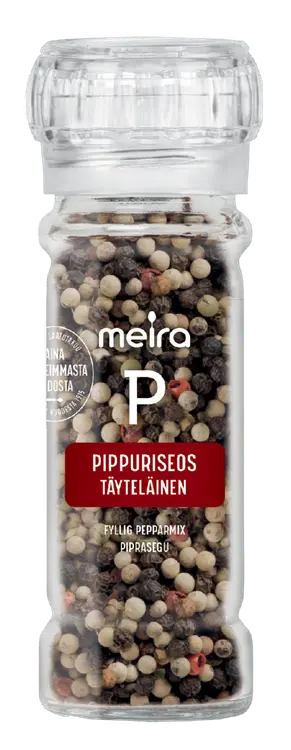 Meira Pippuriseos täyteläinen ei lisättyä suolaa mylly 49g