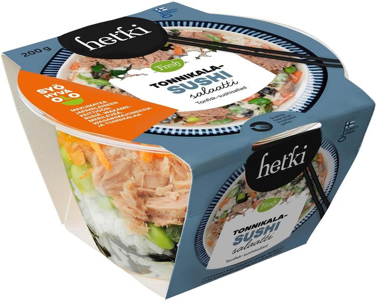 Fresh Hetki Kerrossalaatti Tonnikala-sushi 200 g