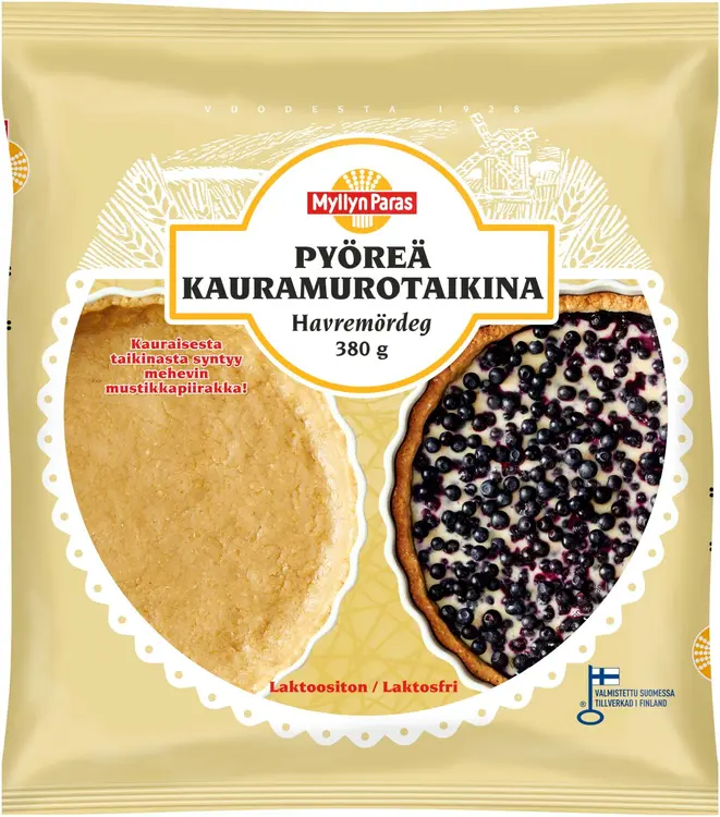 Myllyn Paras Pyöreä Kauramurotaikina 380g