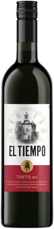 El Tiempo Tinto 8 til-% 75cl plo