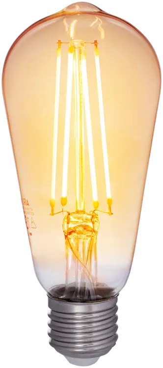 Airam LED AMBER antiikki Edison 4,5 W 360 lm 2200 K E27 kirkas himmennettävä