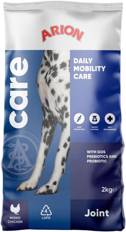 Arion care joint koiran täysravinto monoproteiini kana 2kg