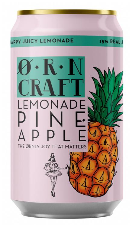 Orn Craft Lemonade Pineapple limonaad 330 ml