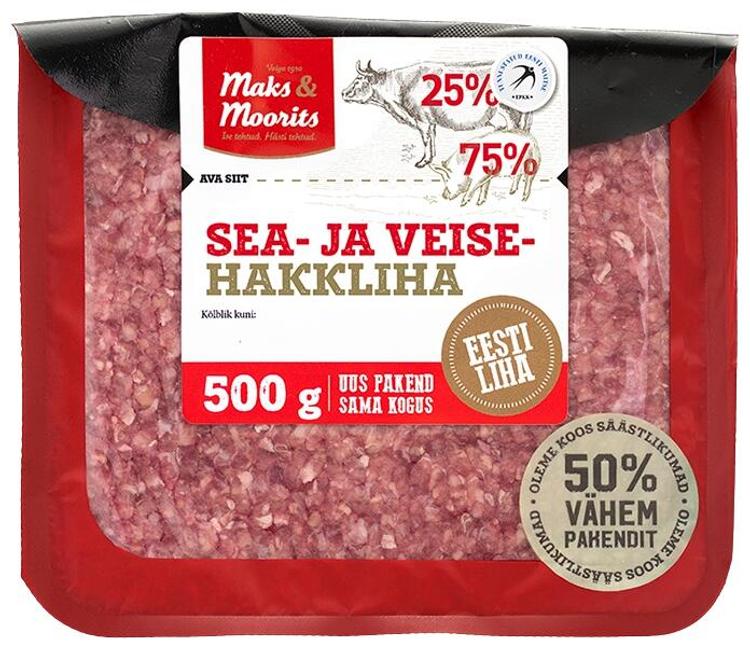 Sea- ja veisehakkliha, 500 g