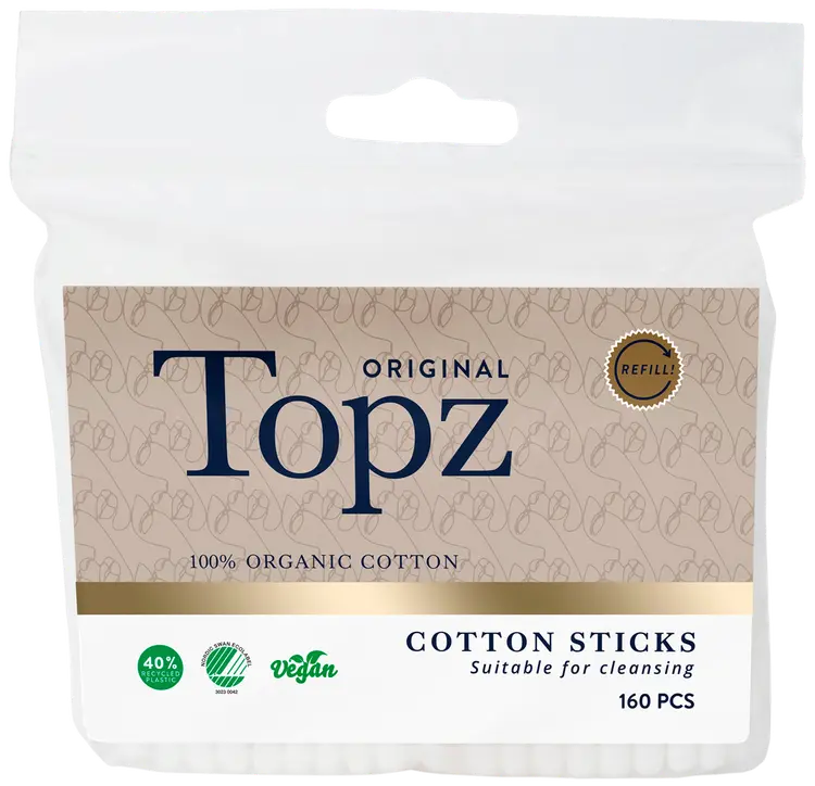 Topz Premium vanupuikot täyttöpakkaus 160 kpl