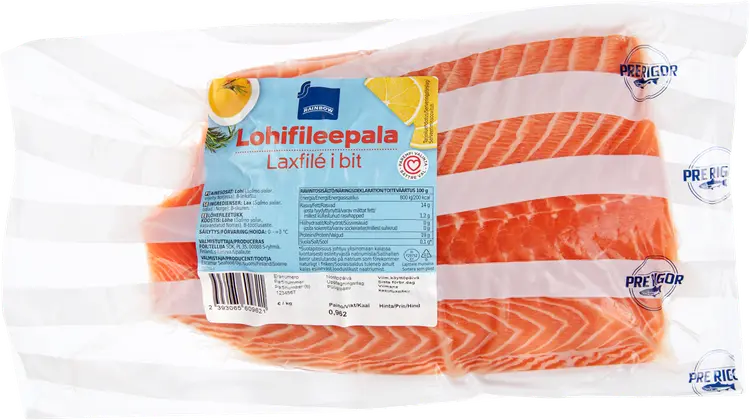 Rainbow lohifileepala 600-800g vac n10kg