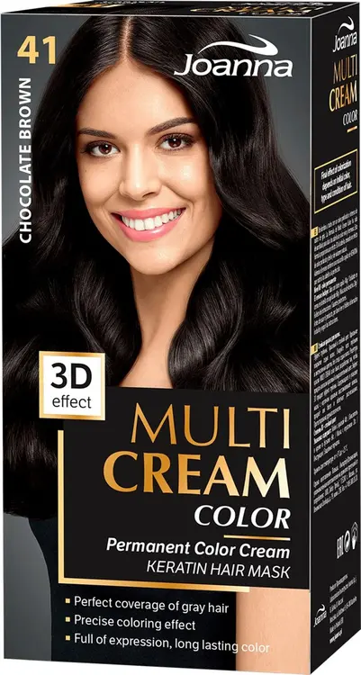 Joanna Multi Cream hiusväri 41 Chocolate brown permanent