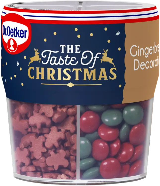 Dr. Oetker Taste of Christmas Gingerbread Decoration -koristerakeet 76g
