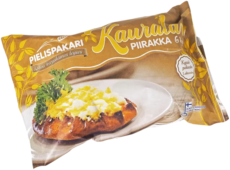 Pielispakari Kauralanpiirakka KP 6 kpl/pss, 390 g