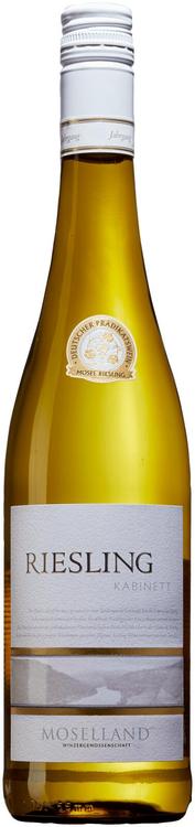 Moselland Riesling Kabinett 2022 valkoviini 8.0 % 0,75 L plo