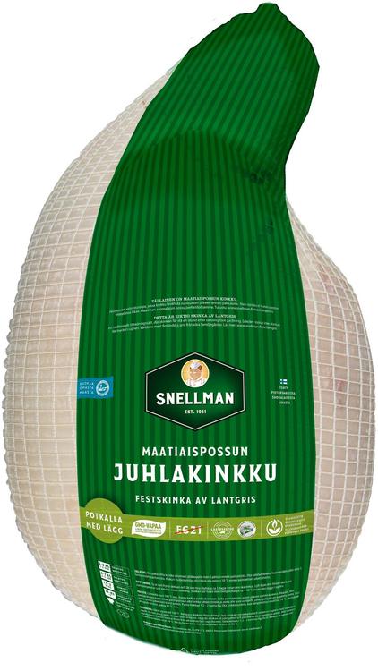 Snellman Joulukinkku potkalla n.7kg pak.