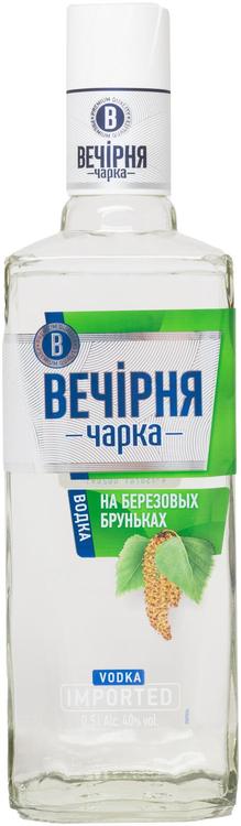 Vechirnja Charka Birch vodka 40%Vol 500ml