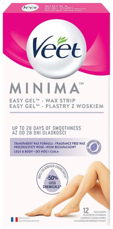 Veet vahaplaastrid easy gel 12tk