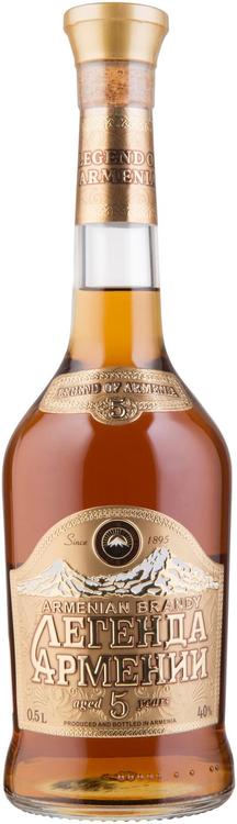 Legenda Armenii 5YO Brandy 40%vol 500ml