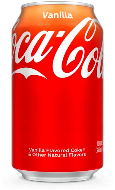 Coca-Cola koola- ja vanillimaitseline karastusjook 355 ml