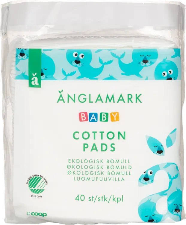 Änglamark Baby vanulappu luomu 40 kpl