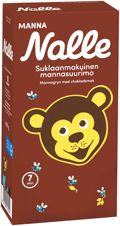Nalle 600g suklaanmakuinen mannasuurimo