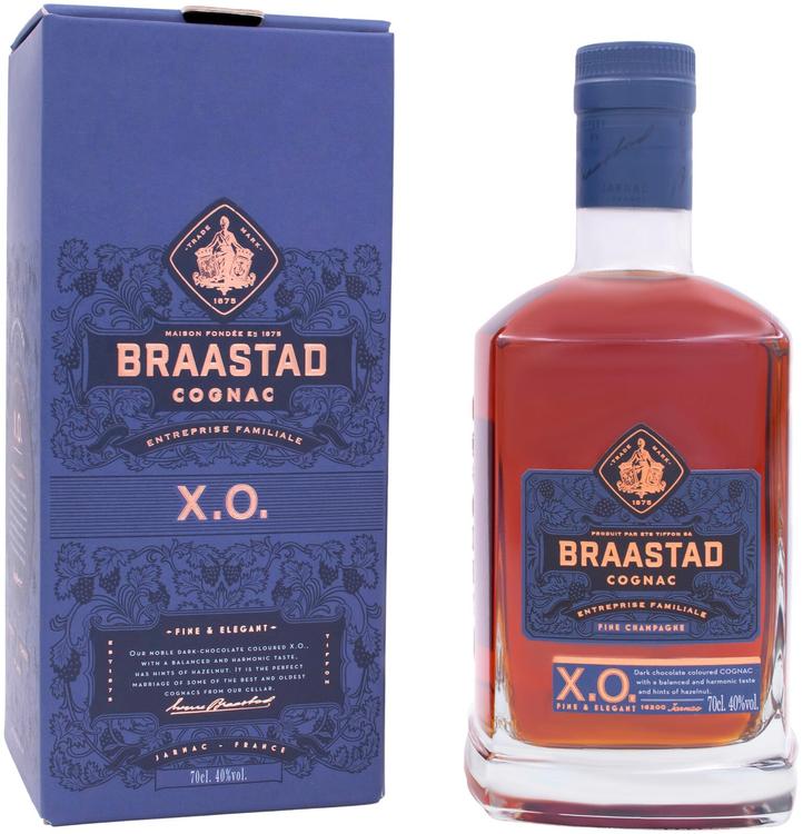 Braastad Xo Cognac 40%vol 700ml