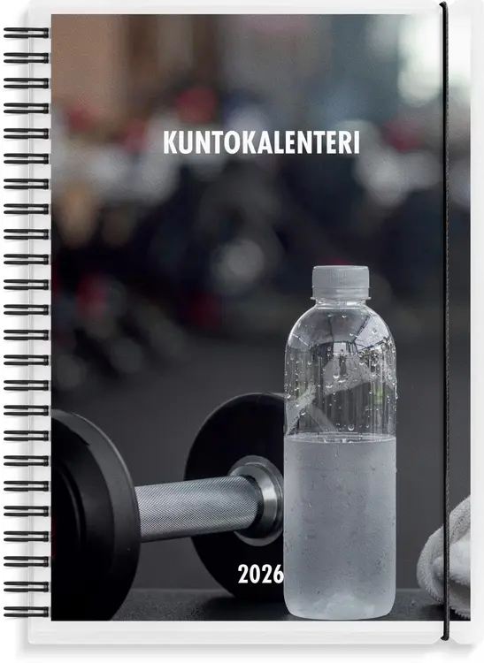 Burde Kalenteri 2026 Kuntokalenteri A5