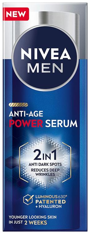 NIVEA MEN 30ml Anti-Age 2in1 Power Serum kasvoseerumi