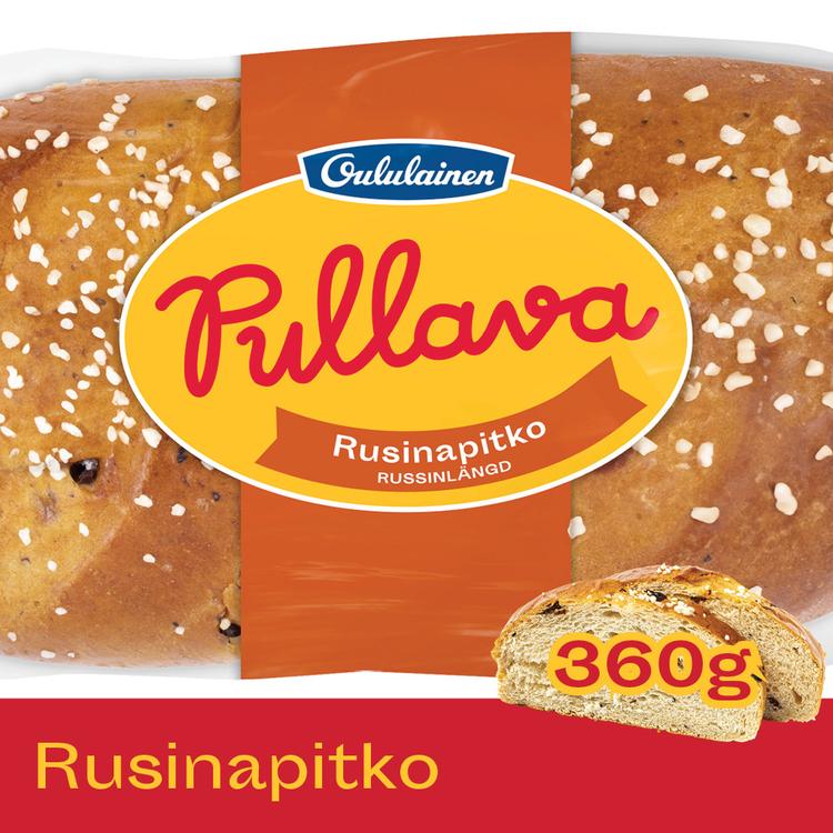 Oululainen Pullava Rusinapitko 360g