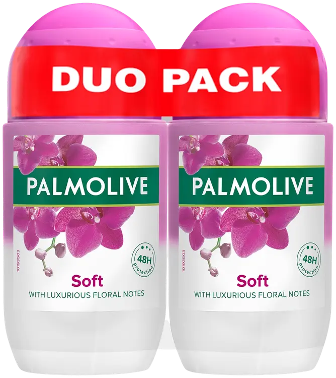 2 x Palmolive Soft antiperspirantti roll-on 50ml