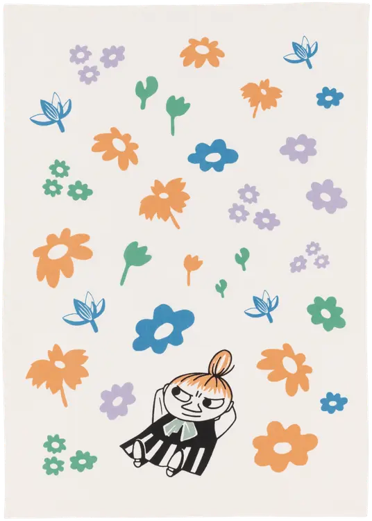 Moomin Arabia keittiöpyyhe 50x70 Pikku Myy GOTS