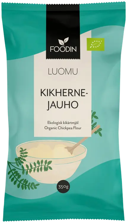Foodin Kikhernejauho luomu 350g