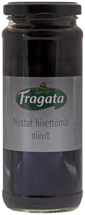 Fragata musta kivetön oliivi 330/163g