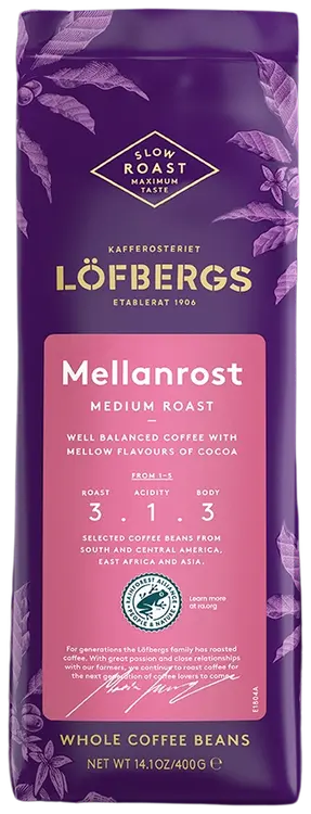 Löfbergs Medium Roast papukahvi RA