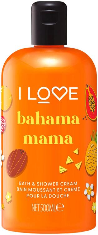 I love seasonal scented suihku- ja kylpyvoide 500ml bahama mama