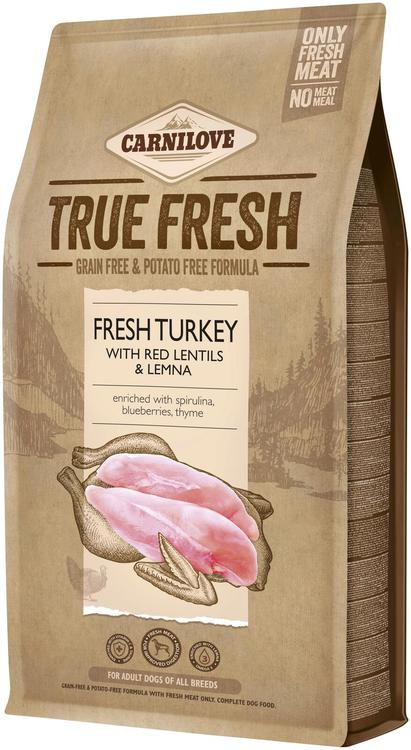 Carnilove True Fresh Kalkkuna aikuisille koirille 4 kg