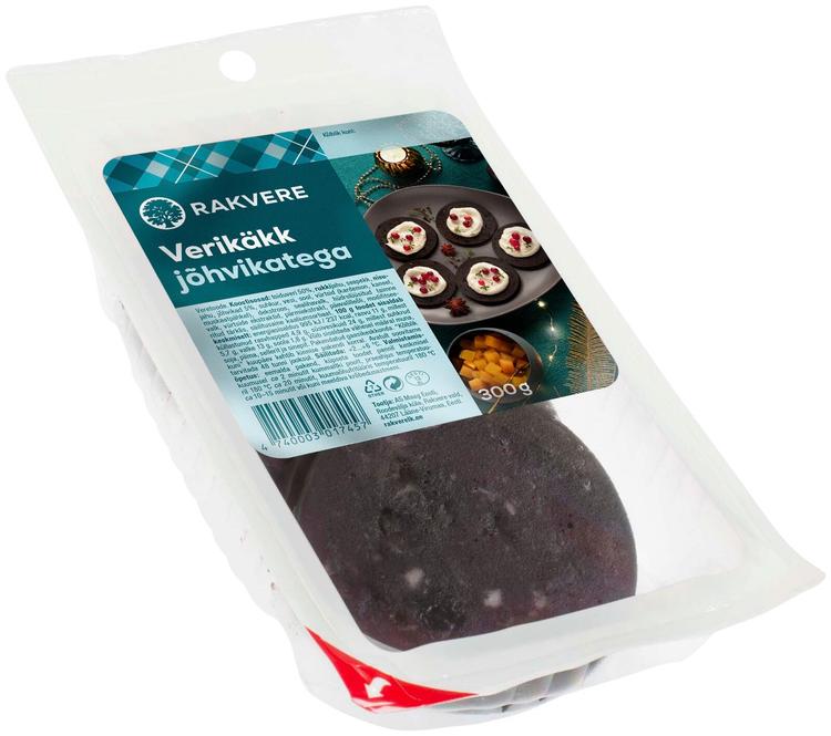 Verikäkk jõhvikatega, viilutatud 300 g