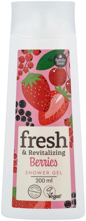 Family Fresh Revitalizing Berries Shower Gel suihkusaippua 200ml
