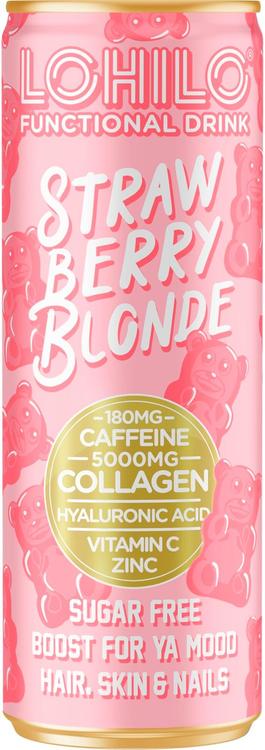 Lohilo Starwberry blonde kollageenijuoma 330ml