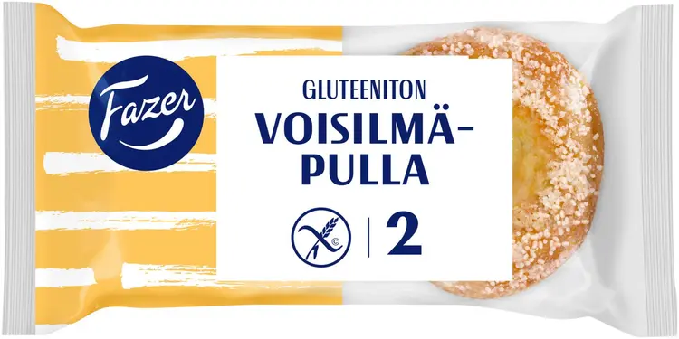 Fazer Gluteeniton Voisilmäpulla 2kpl 120g