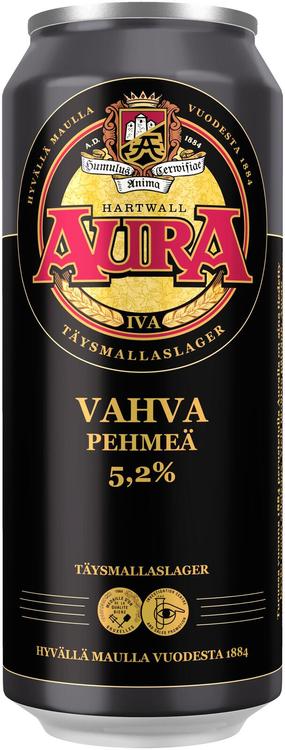 Aura olut 5,2% 0,5 l