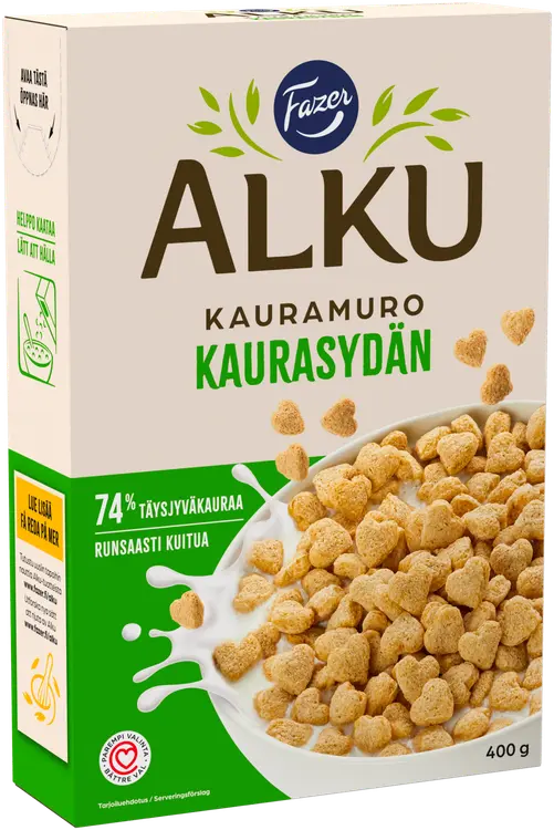 Fazer Alku Kaurasydän kauramuro 400 g