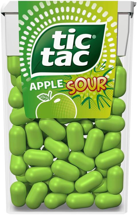 Tic Tac Apple tasting sour drops 54g