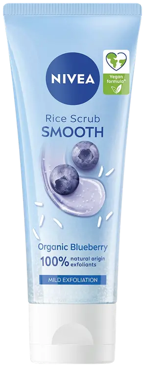 NIVEA 75ml Smooth Rice Scrub -kasvojenkuorintavoide