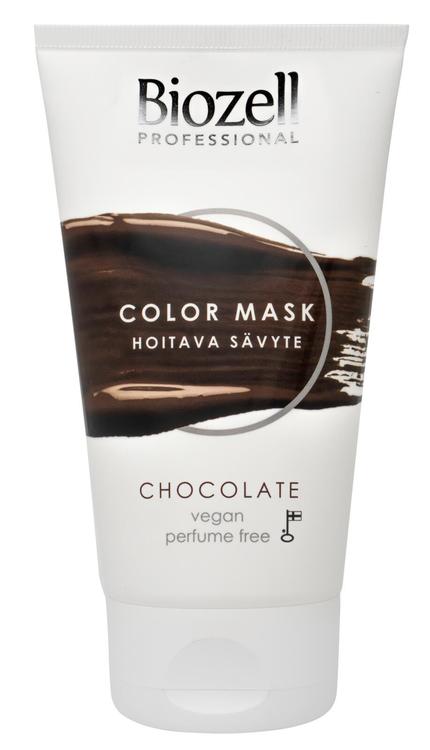 Biozell Professional Color Mask Hoitava sävyte Chocolate 150ml