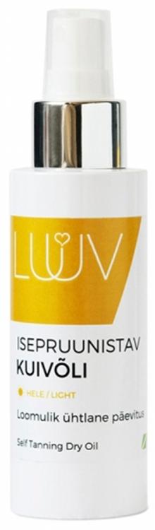 Isepruunistav kuivõli hele 100ml