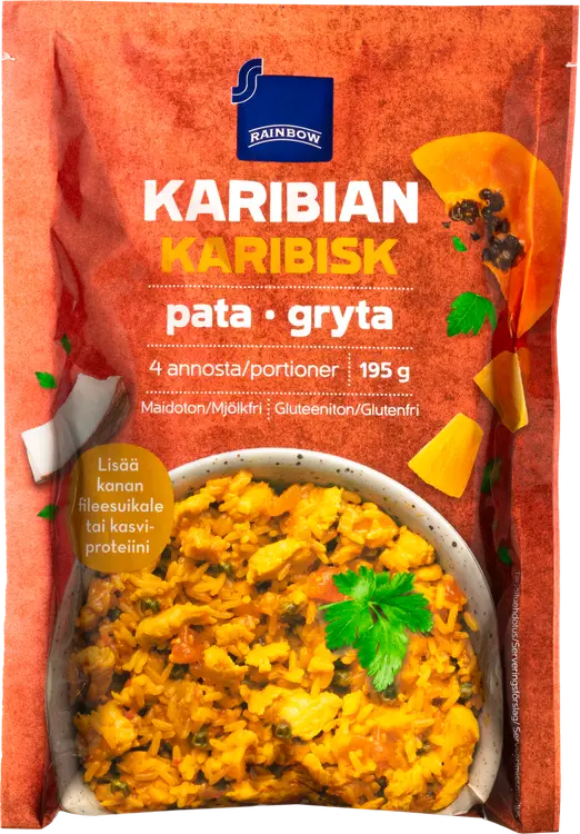 Rainbow Karibianpata-aines 195g