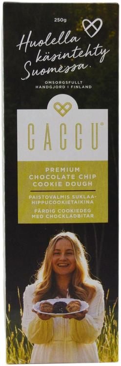 Caccu 250 g Chocolate Chip Paistovalmis Cookietaikina